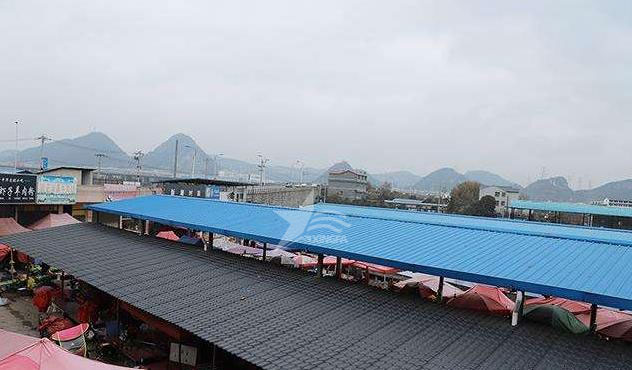 停車棚樹脂瓦,打造理想車棚的首選屋面建材