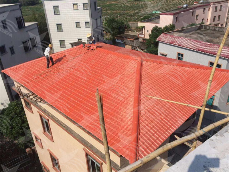 探秘農村自建房建房利器！樹脂瓦多少錢一平，合成樹脂瓦價格揭秘！